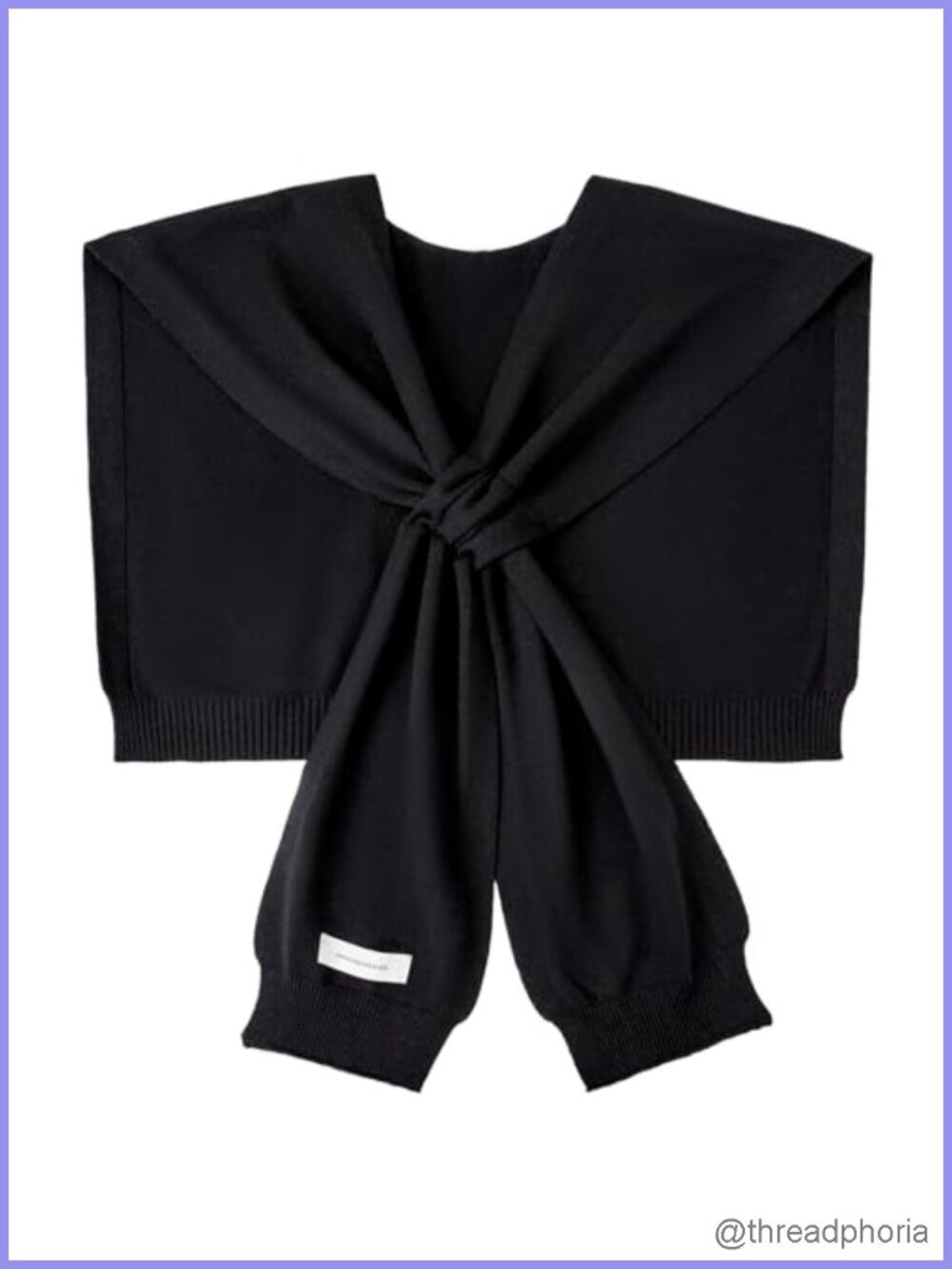 Women's Knitted Sweater Shawl Wrap with Sleeves Lightweight Shoulder Cape Scarf